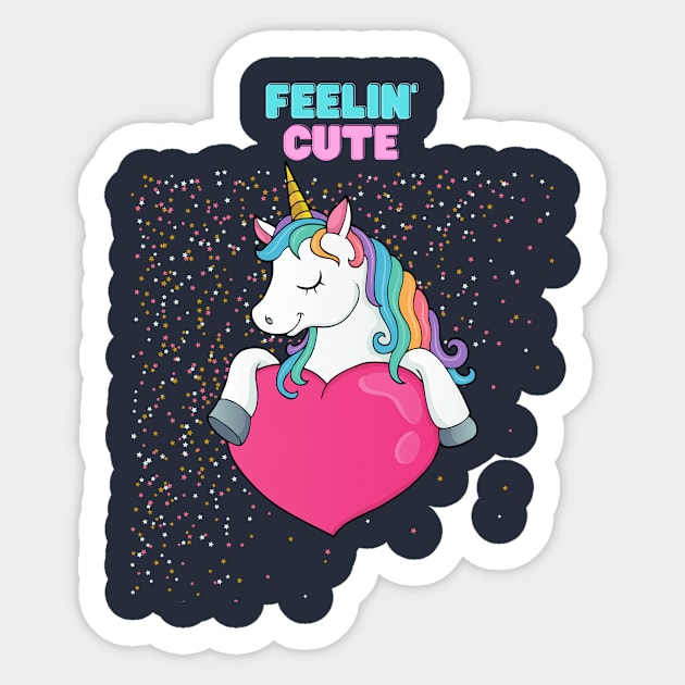 Feeling cute Sticker by Dre